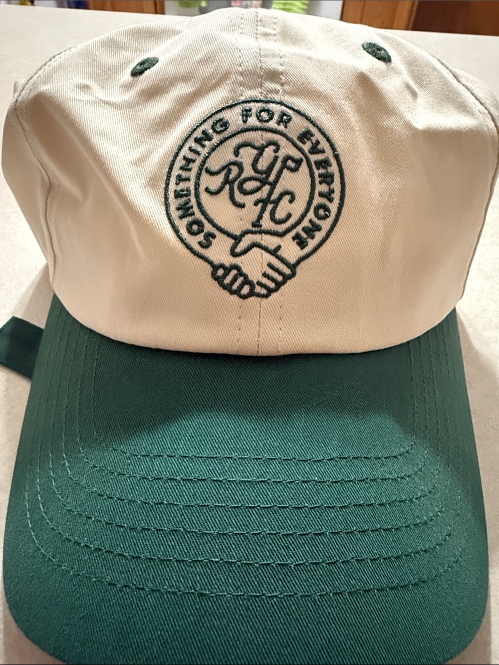 Random golf club hat